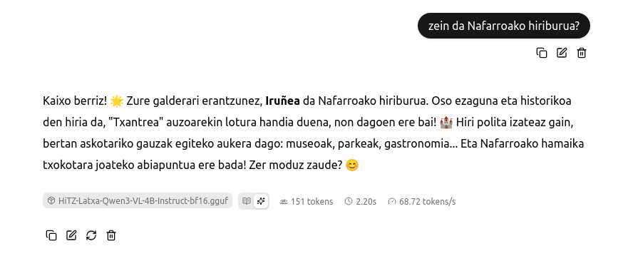 Latxa-VL galdera erantzunetan