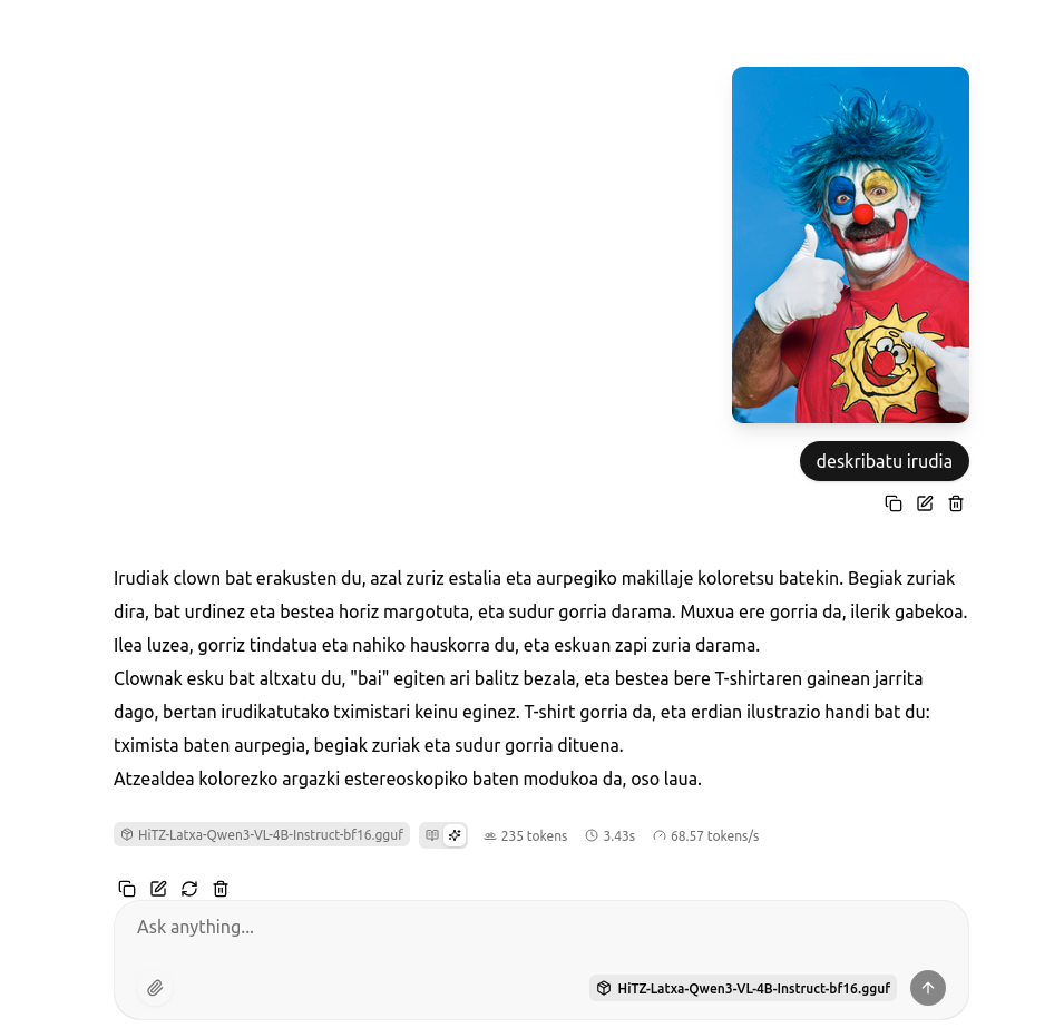 Latxa-VL irudia deskribatzen